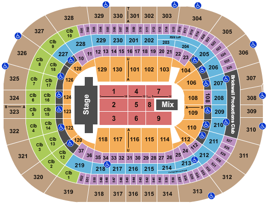 Trans Siberian Orchestra Seating Chart